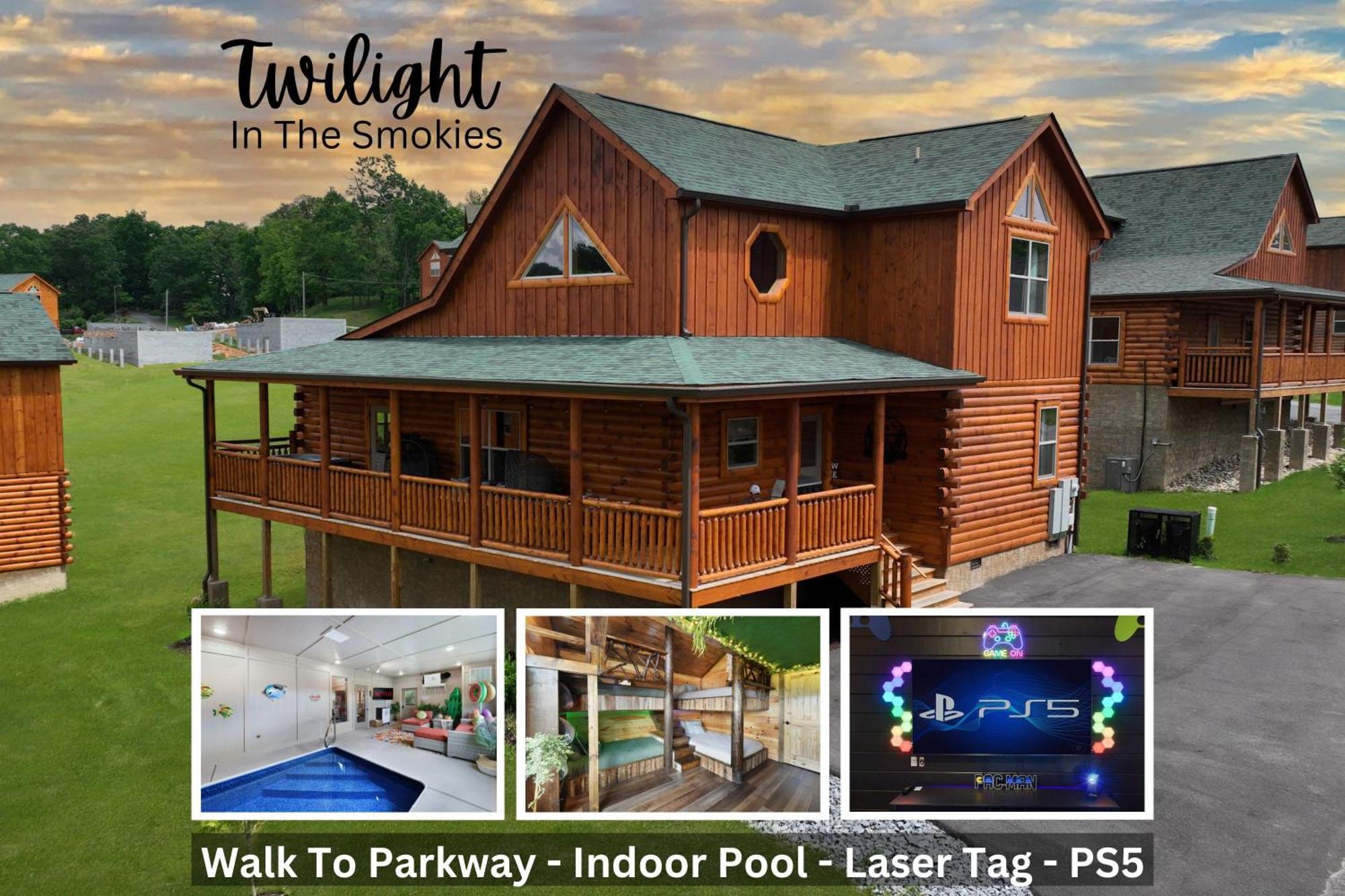 Walk To Parkway - Indoor Pool - Treehouse Loft Ps5 Vila Pigeon Forge Exterior foto